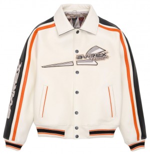 Avirex City Racer Jacket Jassen Heren Gekleurd | WPIQA-8973