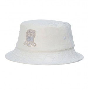 Avirex Croc Embossed Icon Leather Bucket Hat Hoeden Heren Gekleurd | BGMSE-7581