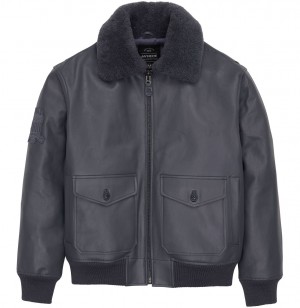 Avirex G-1 Bomber Jacket Jassen Heren Grijs | EOYLB-8274