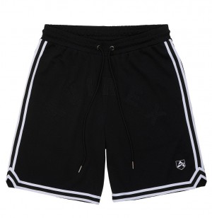 Avirex Icon Mesh Short Korte Broek Heren Zwart | IXTPW-6789