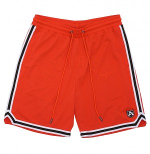 Avirex Icon Mesh Short Korte Broek Heren Oranje | OTAVH-9214