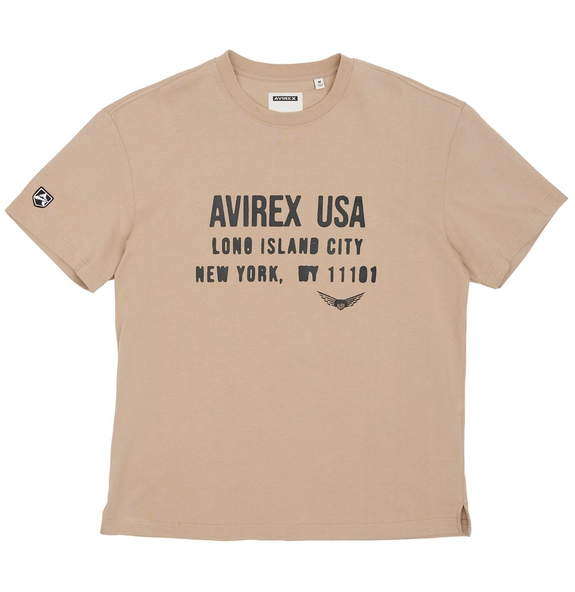 Avirex Aviator Tee Tees Heren Mink | NSXFR-8453