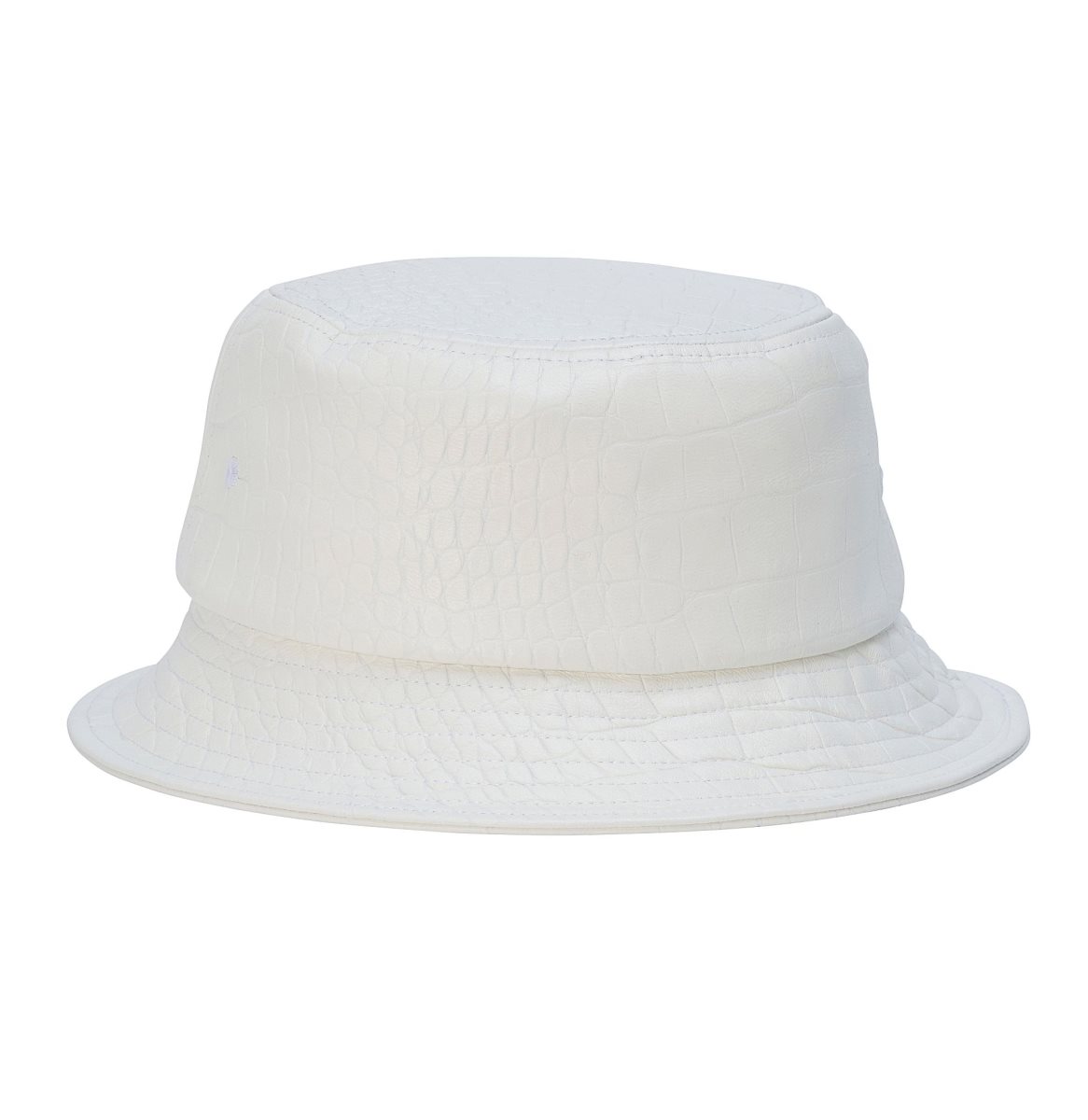 Avirex Croc Embossed Icon Leather Bucket Hat Hoeden Heren Gekleurd | BGMSE-7581