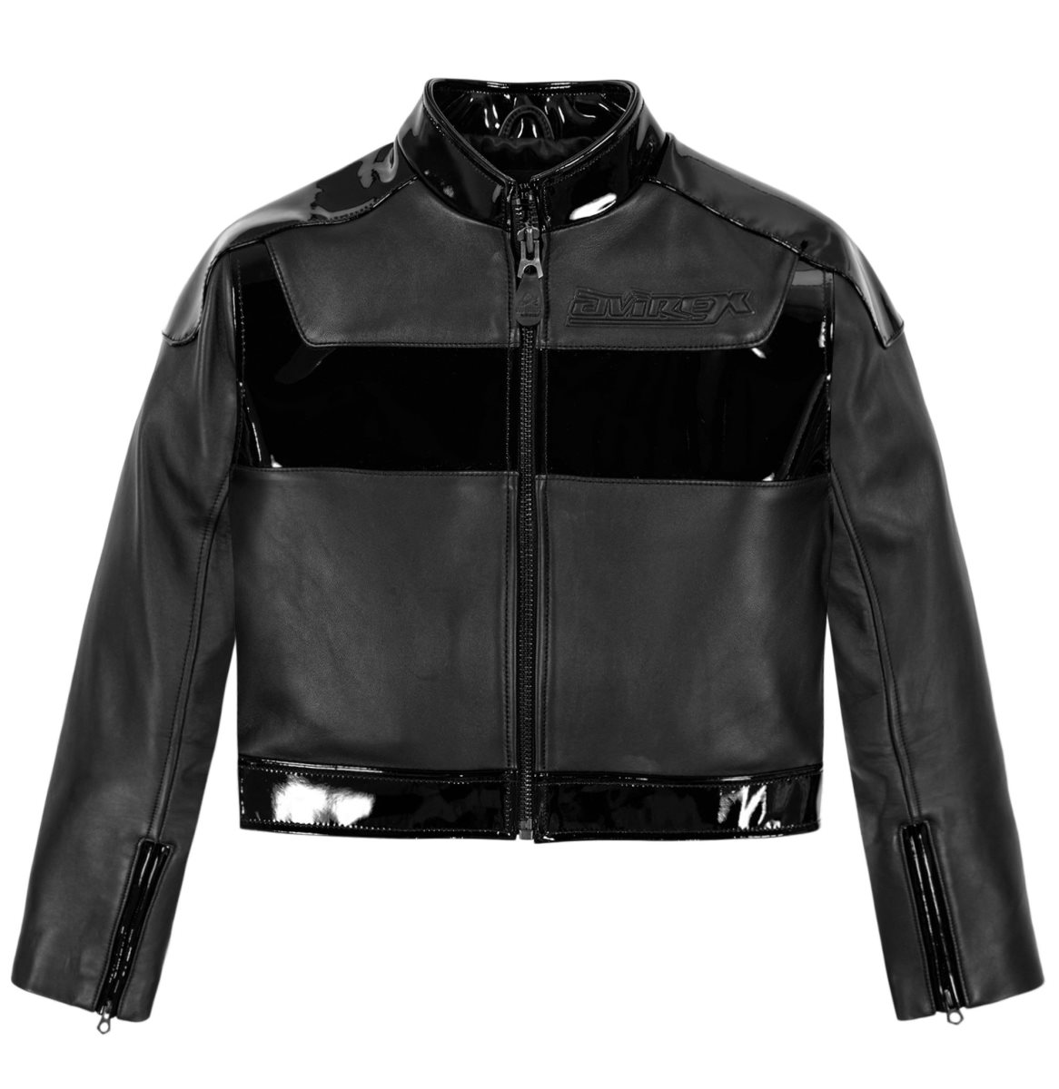 Avirex Cropped Moto Jacket Jas Dames Gekleurd | VQAHS-3761