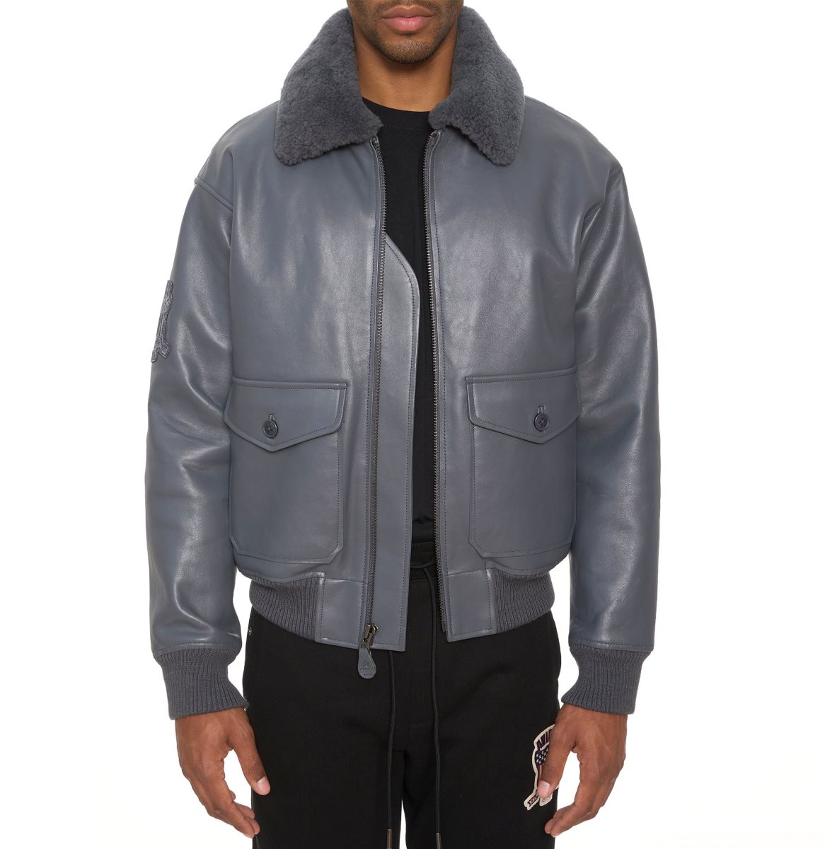 Avirex G-1 Bomber Jacket Jassen Heren Grijs | SVNXG-4368