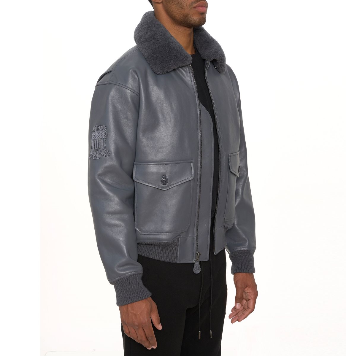 Avirex G-1 Bomber Jacket Jassen Heren Grijs | SVNXG-4368