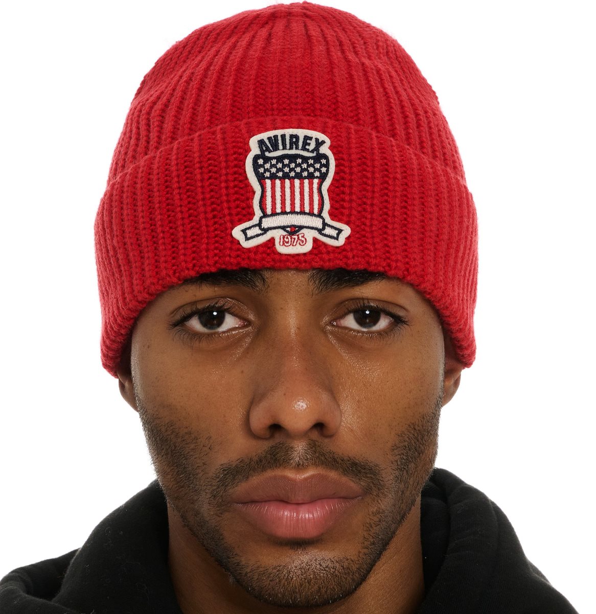 Avirex Icon Beanie Hoeden Heren Rood | GMUCN-3675