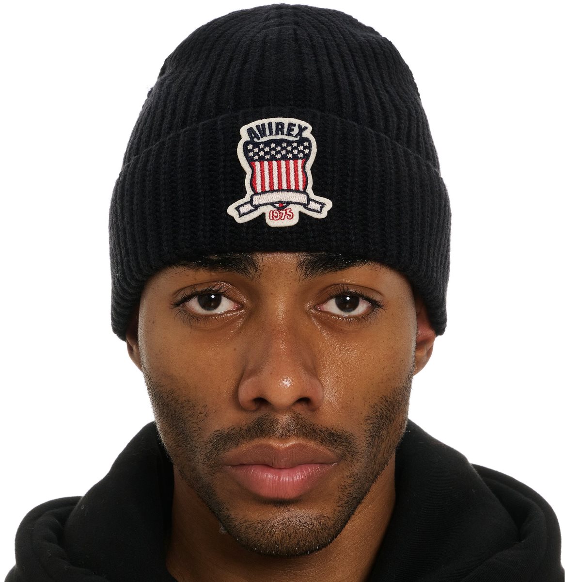 Avirex Icon Beanie Hoeden Heren Zwart | PLRJN-5306