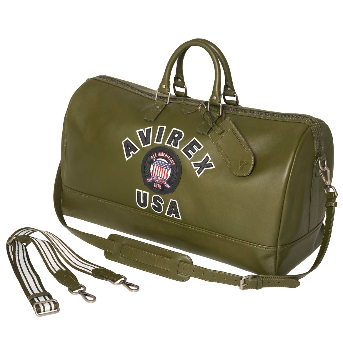 Avirex Icon Duffle Hoeden Heren Olijfgroen | ONHWA-7529