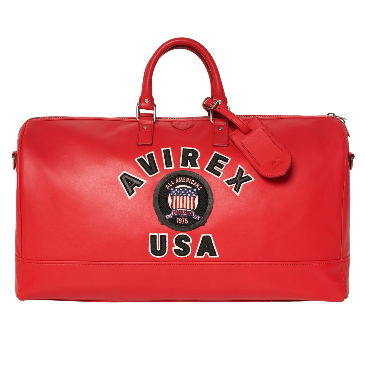 Avirex Icon Duffle Tassen Heren Rood | TXPDO-3192