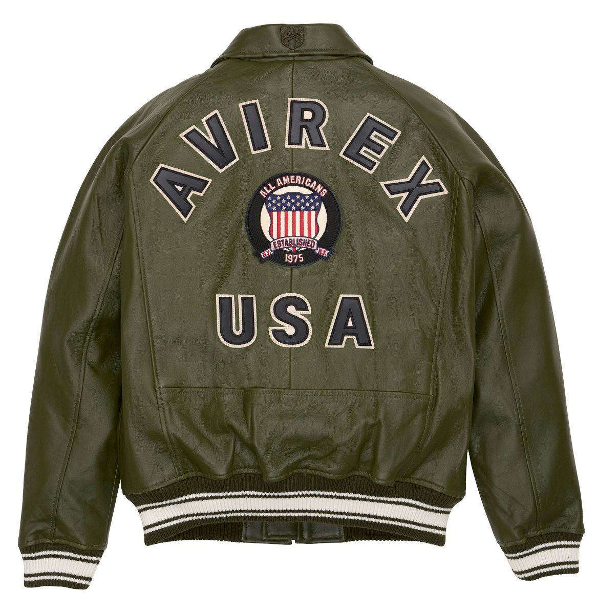 Avirex Icon Jacket Jassen Heren Olijfgroen | HBFIA-0587