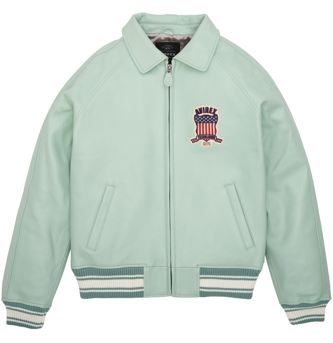 Avirex Icon Jacket Jassen Heren Seafoam | NUJWC-3012