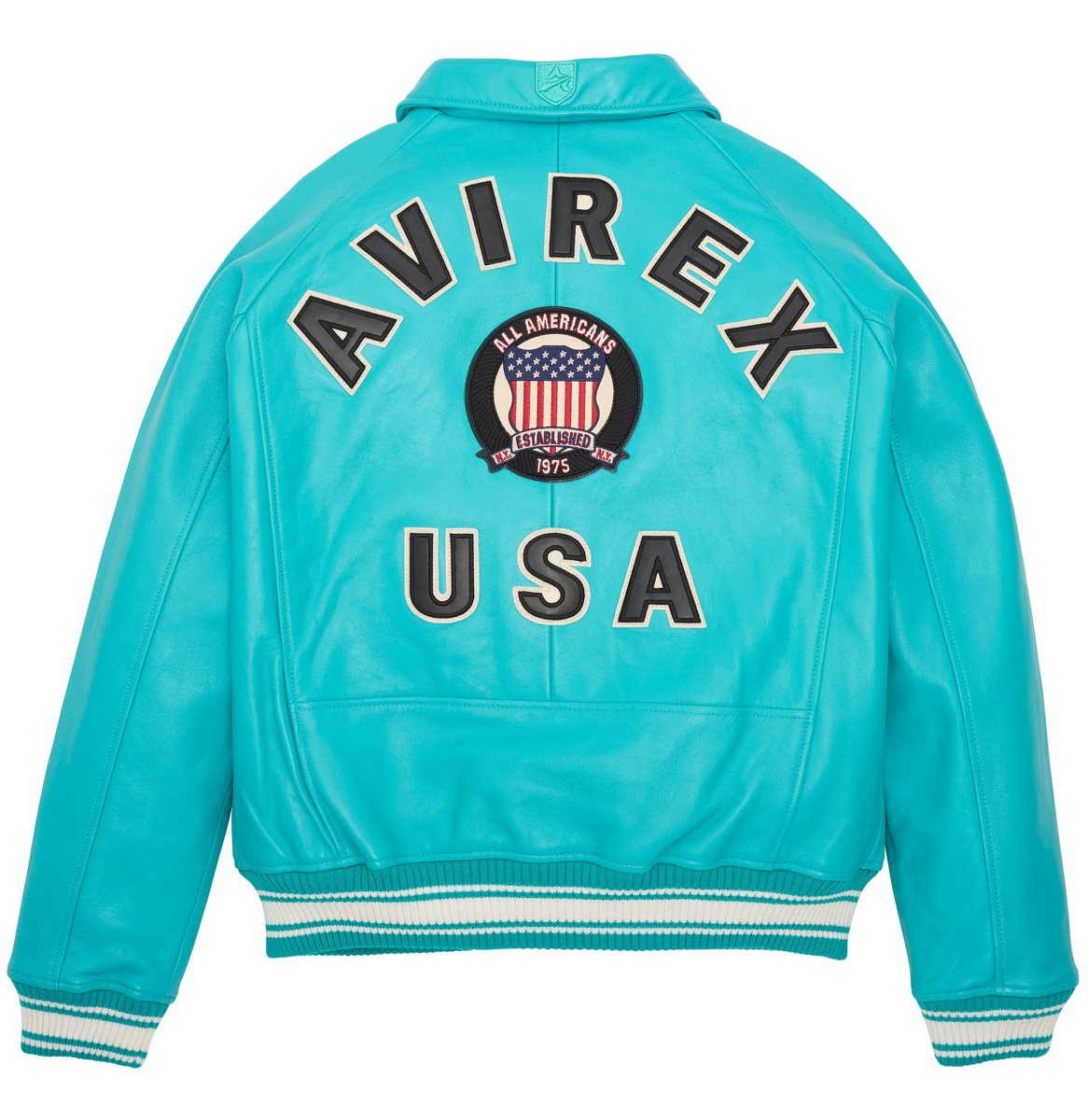 Avirex Icon Jacket Jassen Heren Turquoise | ZOFKV-7904