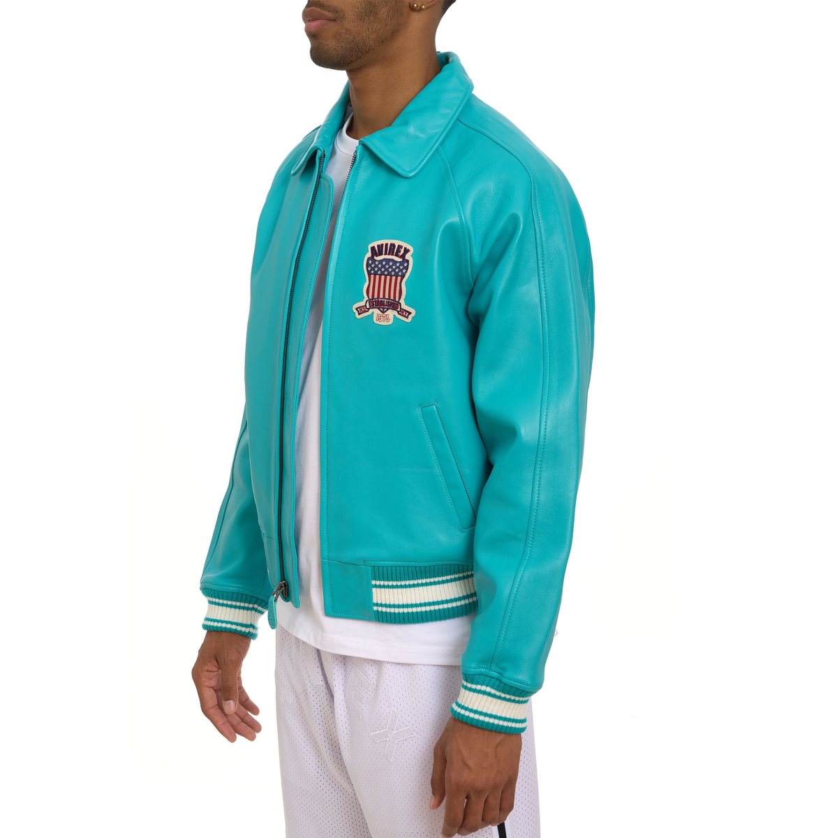 Avirex Icon Jacket Jassen Heren Turquoise | ZOFKV-7904