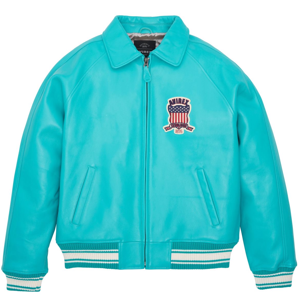 Avirex Icon Jacket Jassen Heren Turquoise | ZOFKV-7904