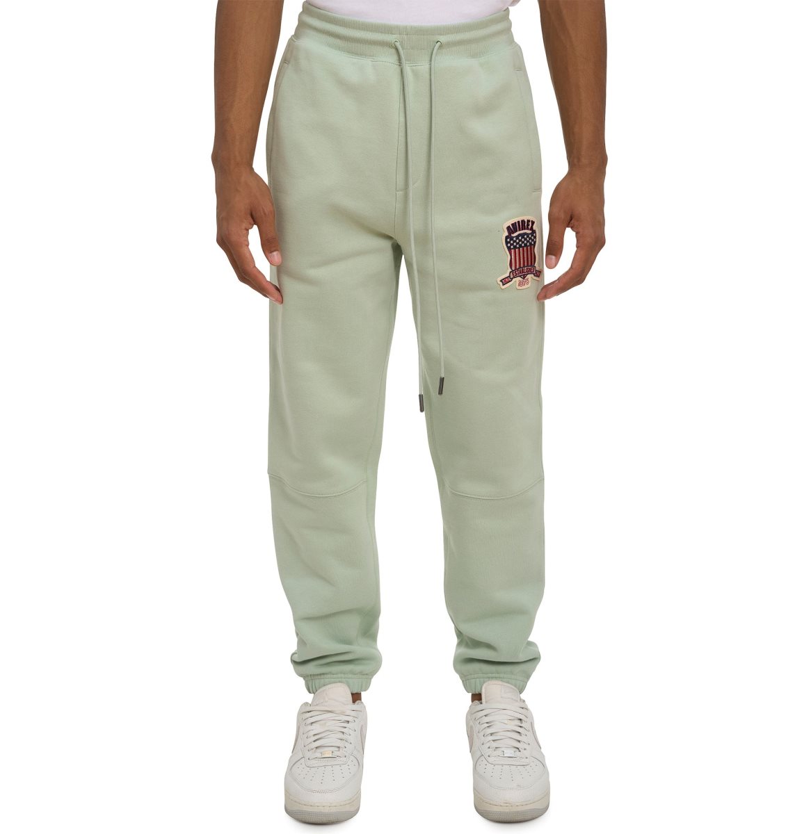 Avirex Icon Jogger Joggingbroeken Heren Seafoam | AUPHM-7213