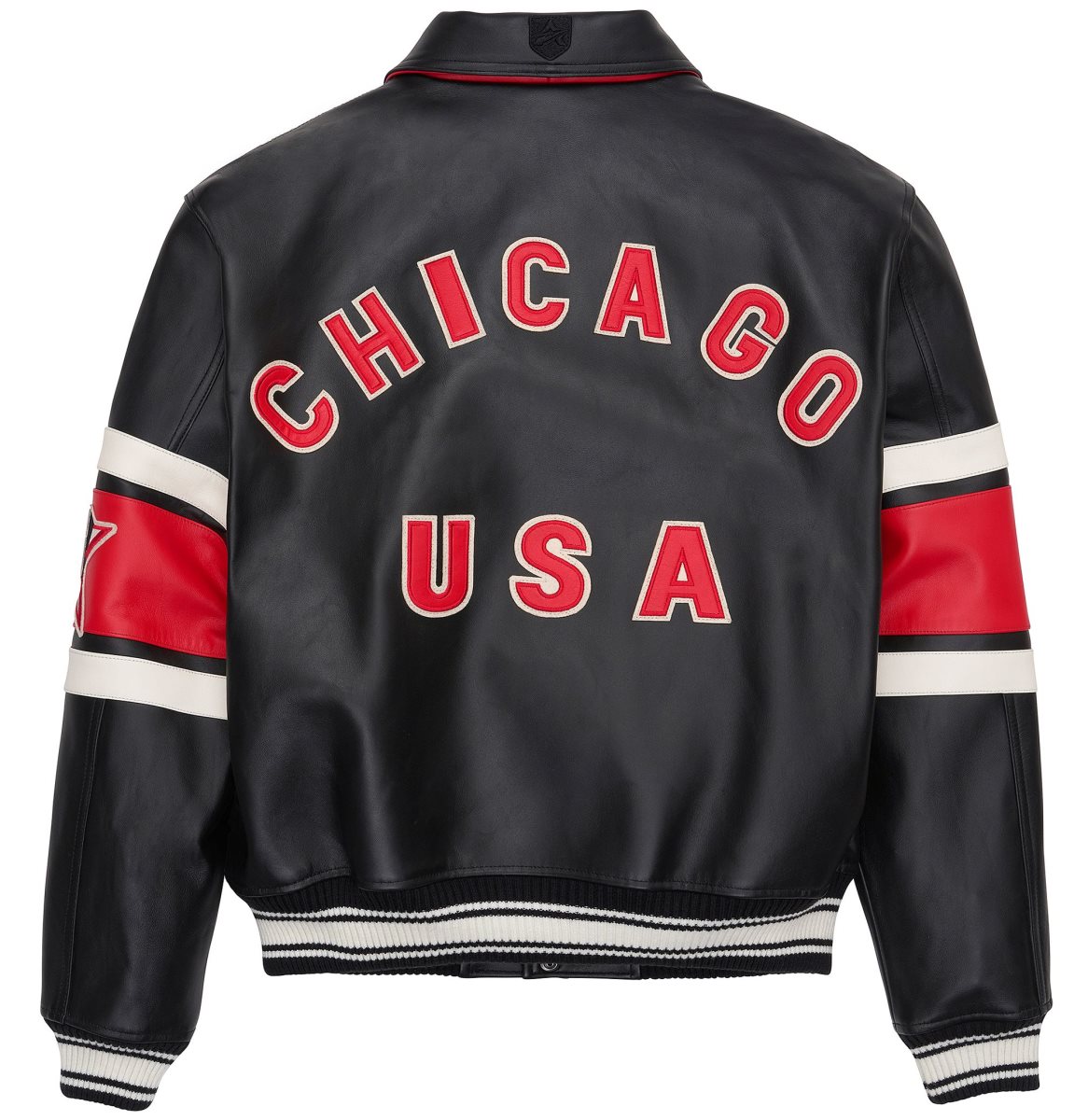 Avirex Limited Edition City Series Chicago Jacket Jassen Heren Zwart | RGNYC-3907