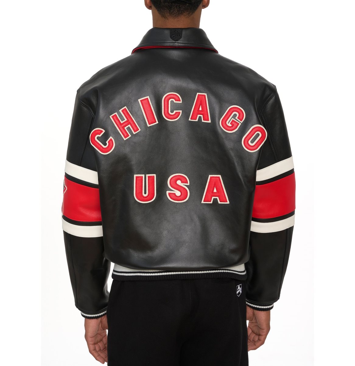 Avirex Limited Edition City Series Chicago Jacket Jassen Heren Zwart | RGNYC-3907