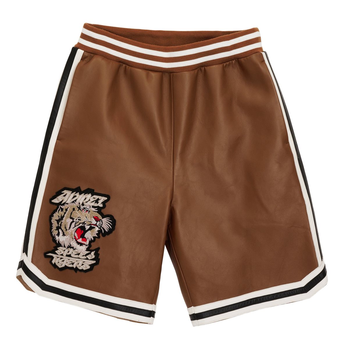 Avirex Speed Tiger Leather Short Korte Broek Heren Gekleurd | VTWDH-9524