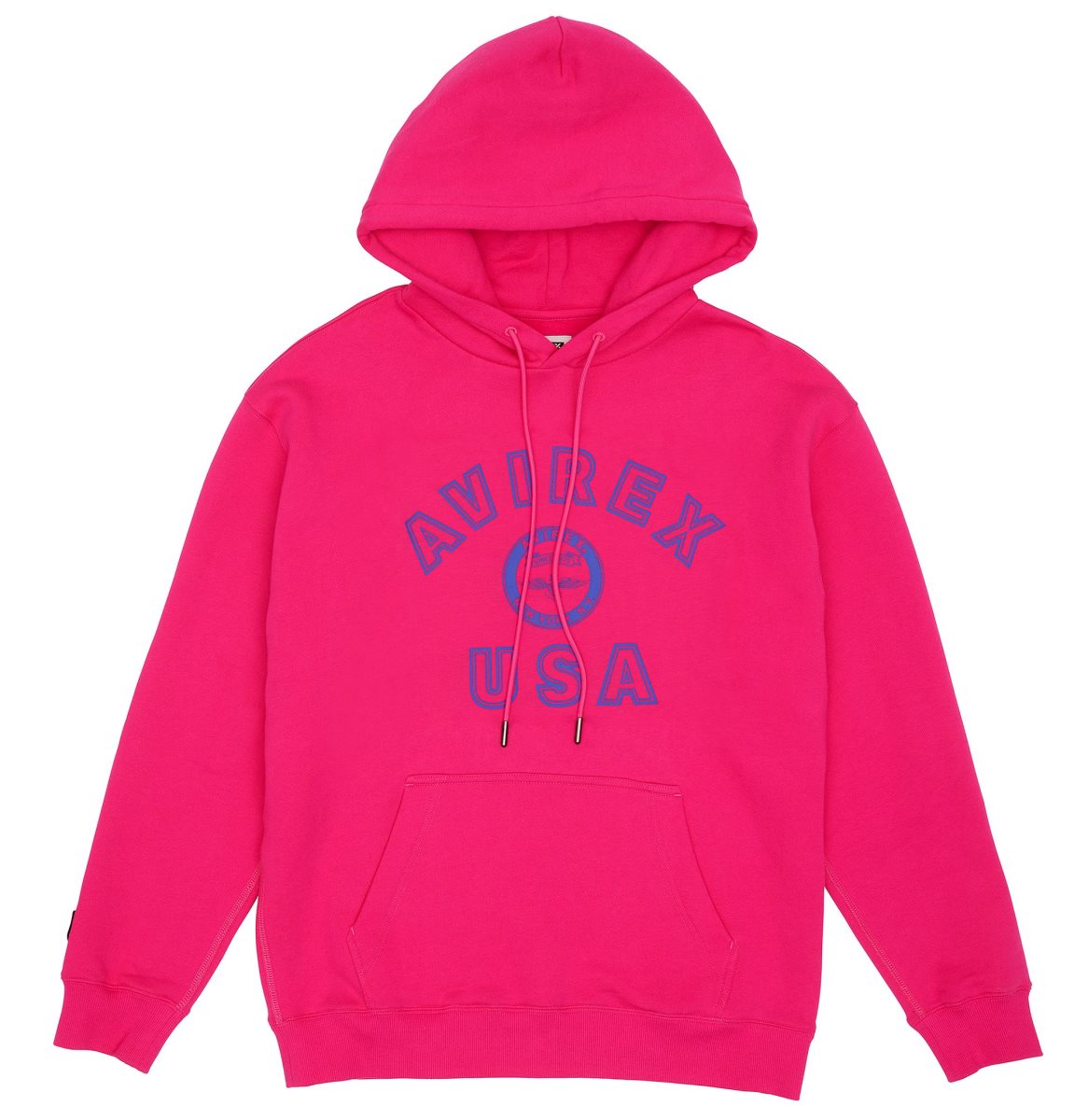 Avirex Stadium Hoodie Hoodie Heren Fuchsie | XDHFW-1624