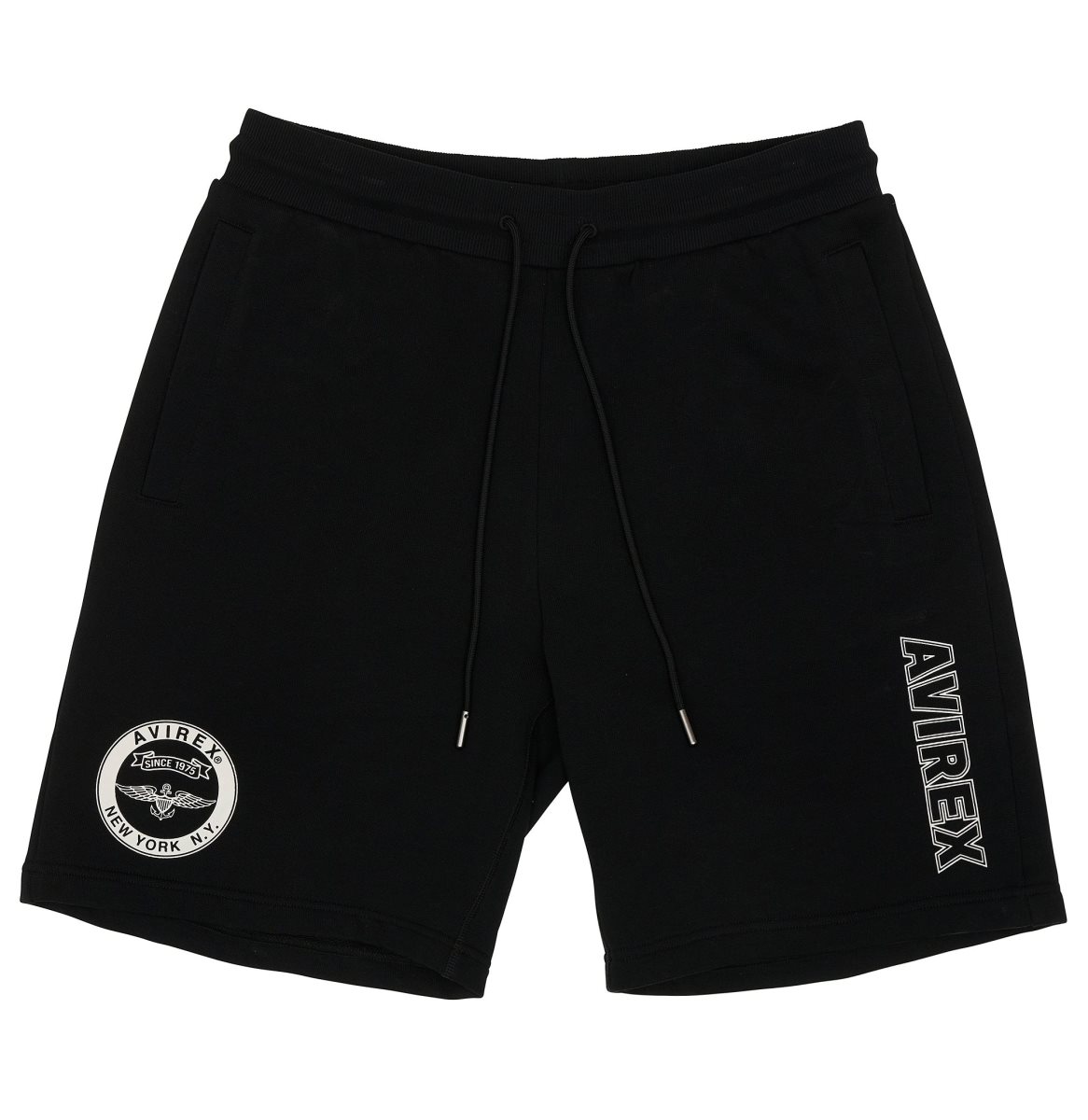 Avirex Stadium Short Korte Broek Heren Zwart | JECLF-0794