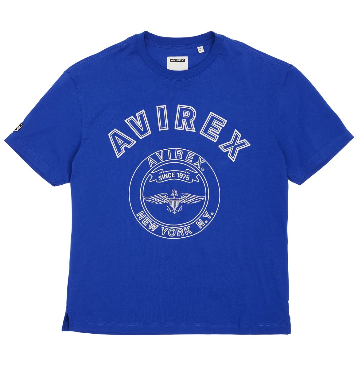 Avirex Stadium Tee Tees Heren Blauw | AWCXH-5018