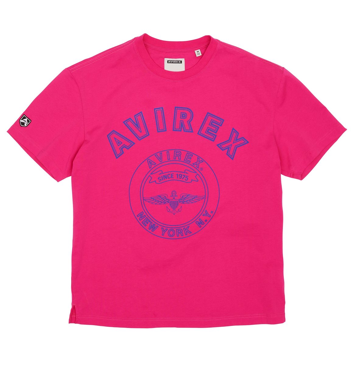 Avirex Stadium Tee Tees Heren Fuchsie | CTRVD-3267