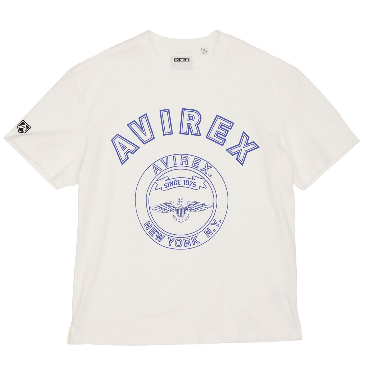 Avirex Stadium Tee Tees Heren Wit | HIYFD-2135