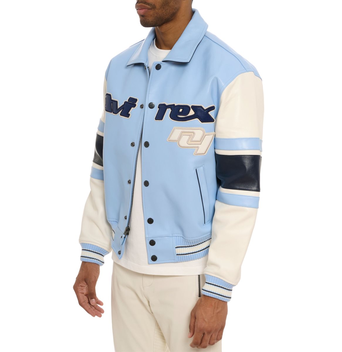 Avirex The Legend Jacket Jassen Heren Rood Blauw | YPJNL-9618